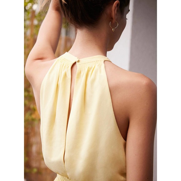 Aritzia Yellow Mini Dress - Picture 3 of 16
